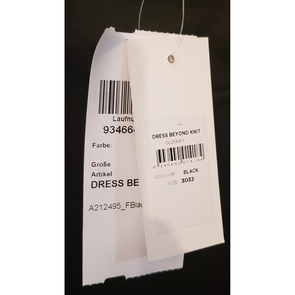 NWT - Dress Beyond Knit - Long Sleeve Shift Dress with Ruffle Size 30/32 - Picture 6 of 6